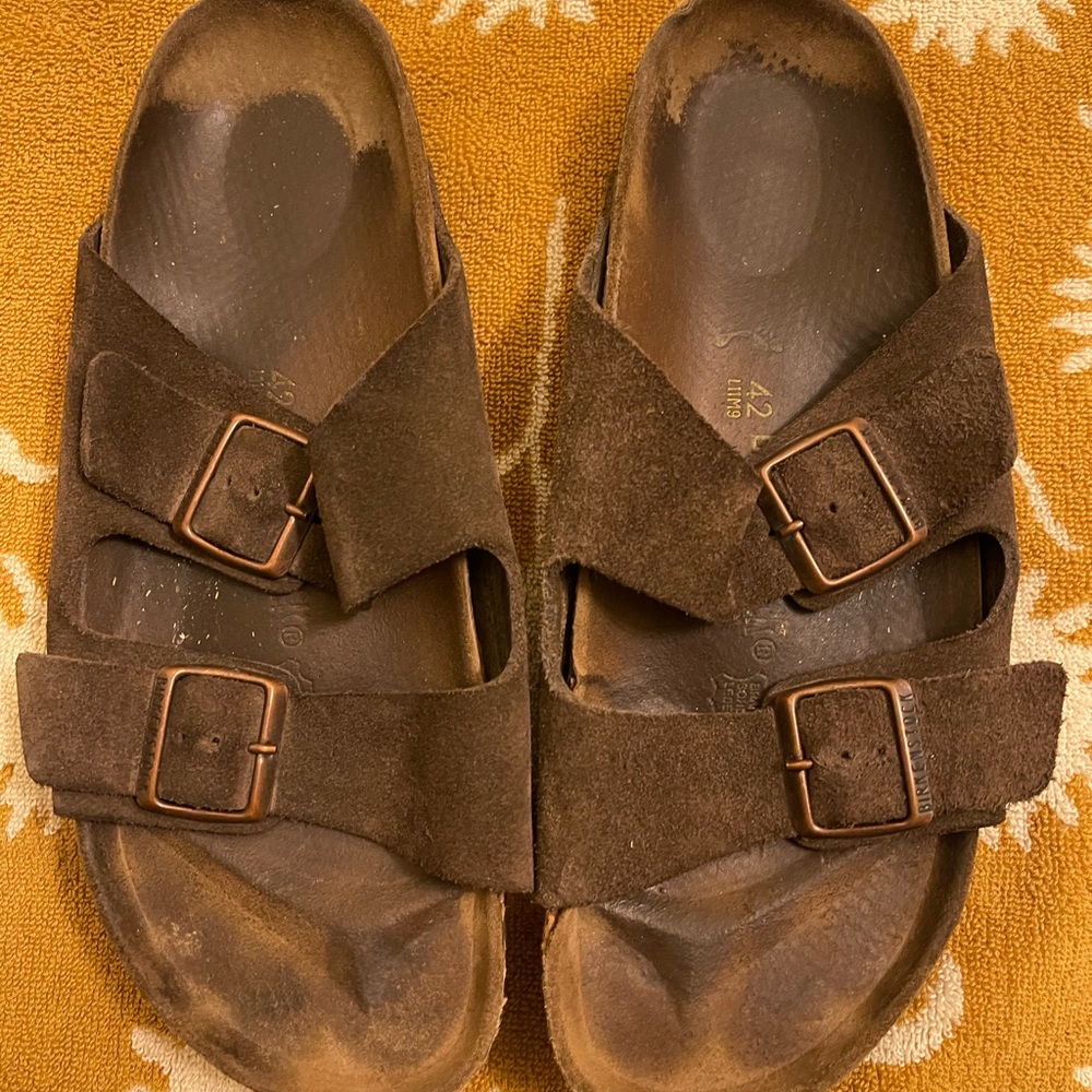 Brown Suede Birkenstocks